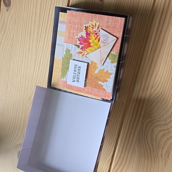 Handmade Mini Fall Cards & Envelopes Boxed Set - Picture 6 of 7